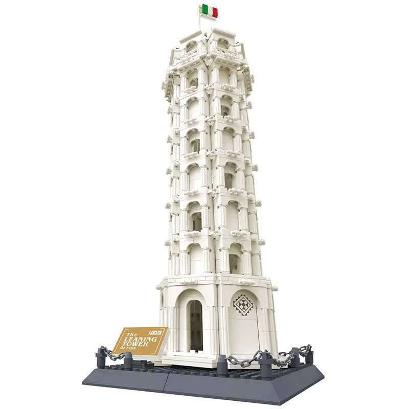 Wange 5214 The Leaning Tower of Pisa Italy 3 - CADA Block