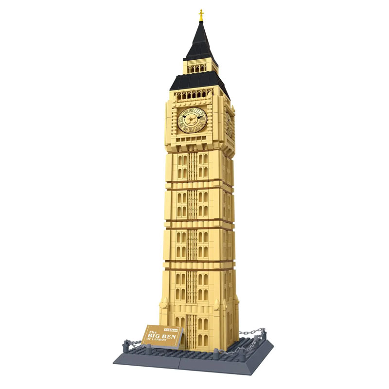 Wange 5216 The Big Ben of London Elizabeth Tower 1 - CADA Block