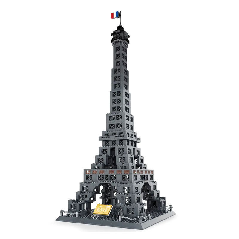 Wange 5217 The Eiffel Tower of Paris 4 - CADA Block