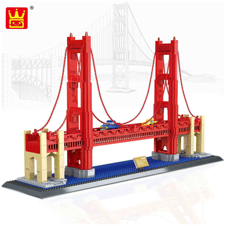 Wange 6210 Golden Gate Bridge San Francisco America 1 - CADA Block