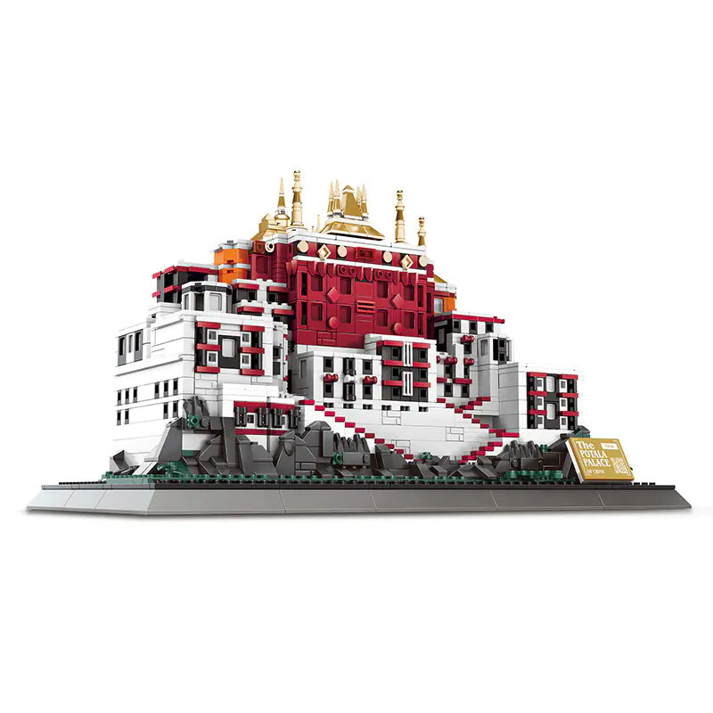Wange 6217 Potala Palace Tibet China 1 - CADA Block