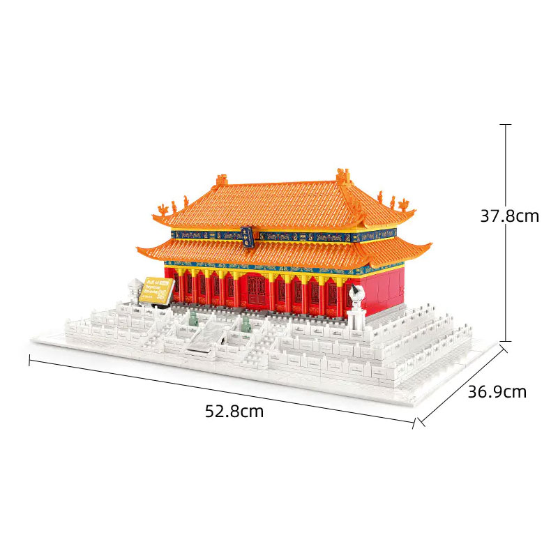 Wange 6221 Hall of Supreme Harmony Beijing China 2 - CADA Block