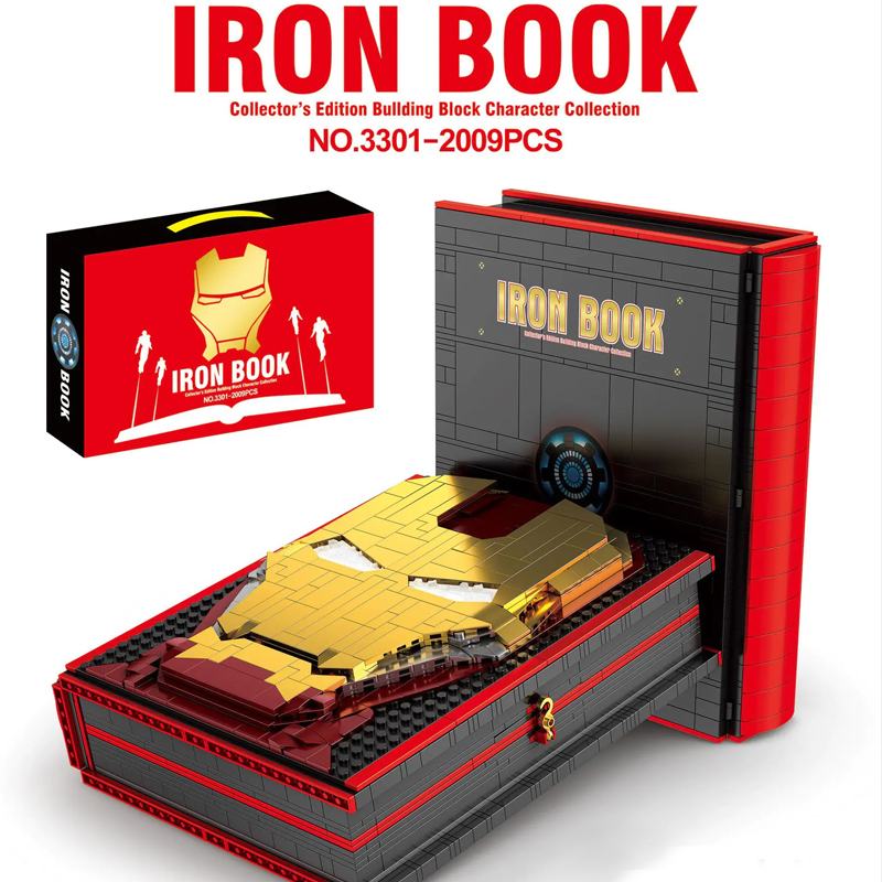 Custom 3301 J15 Iron Book Marvel Super Heroes 1 - CADA Block