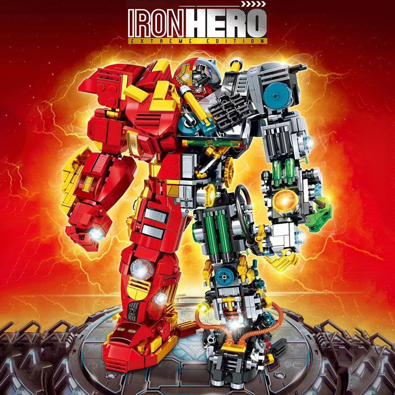 LWCK 2081 Iron Hero Marvel Super Heroes 1 - CADA Block