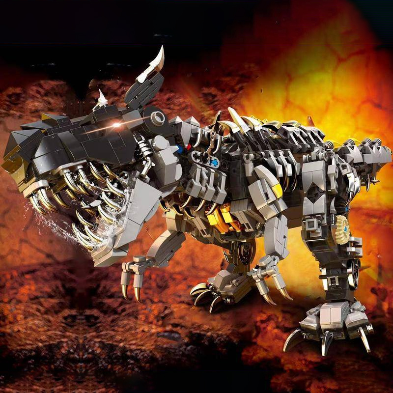 LWCK 60030 Ancient Beasts Mechanical Monster Dinosaur 3 - CADA Block