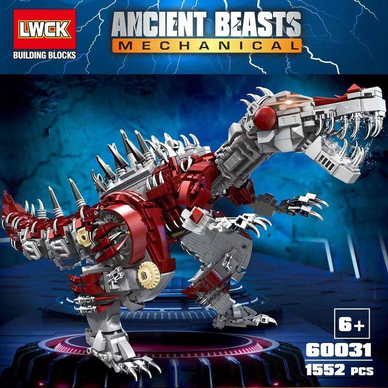 LWCK 60031 Ancient Beasts Mechanical Monster Dinosaur 1 - CADA Block