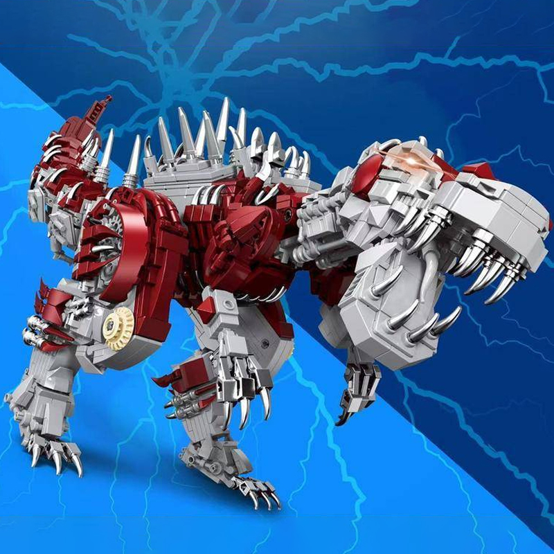 LWCK 60031 Ancient Beasts Mechanical Monster Dinosaur 4 - CADA Block