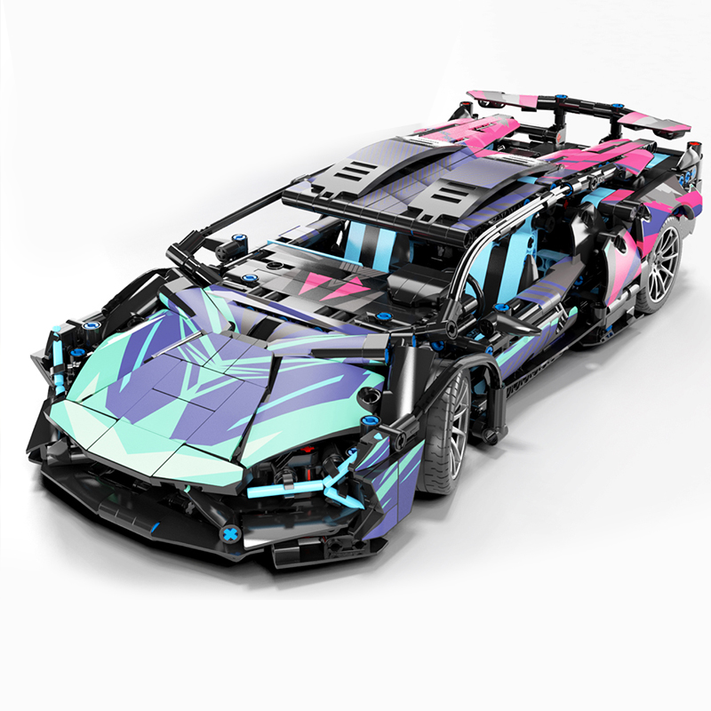 Custom 910 Cyberpunk Lamborghini 7 - CADA Block