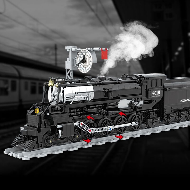 DK 80014 Big Boy Simulation Train 4 - CADA Block