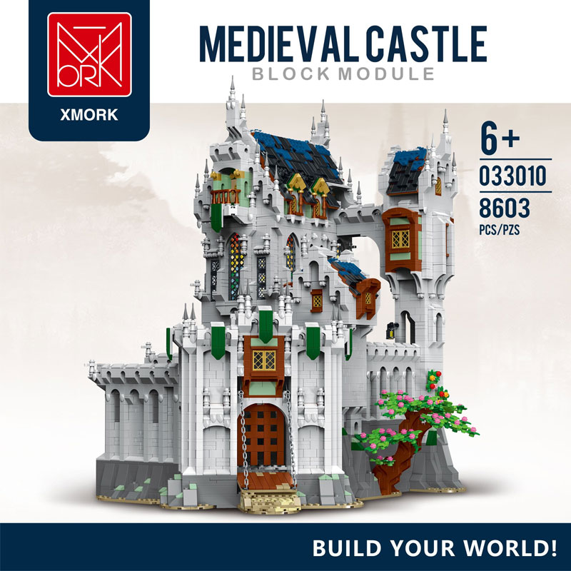 MORK 033010 Medieval Castle 1 - CADA Block