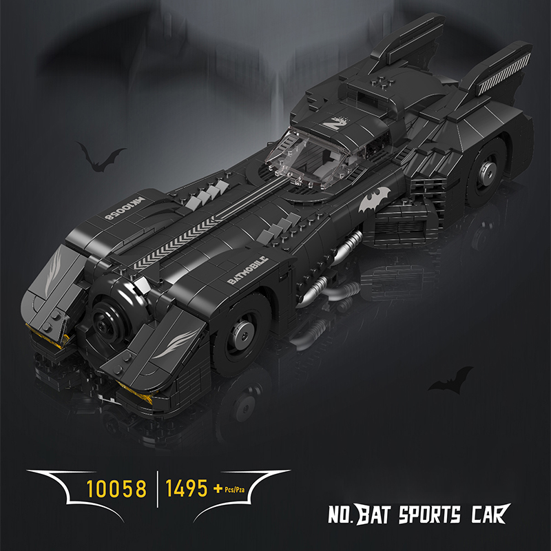 Mould King 10058 Bat Sports Car 1 - CADA Block