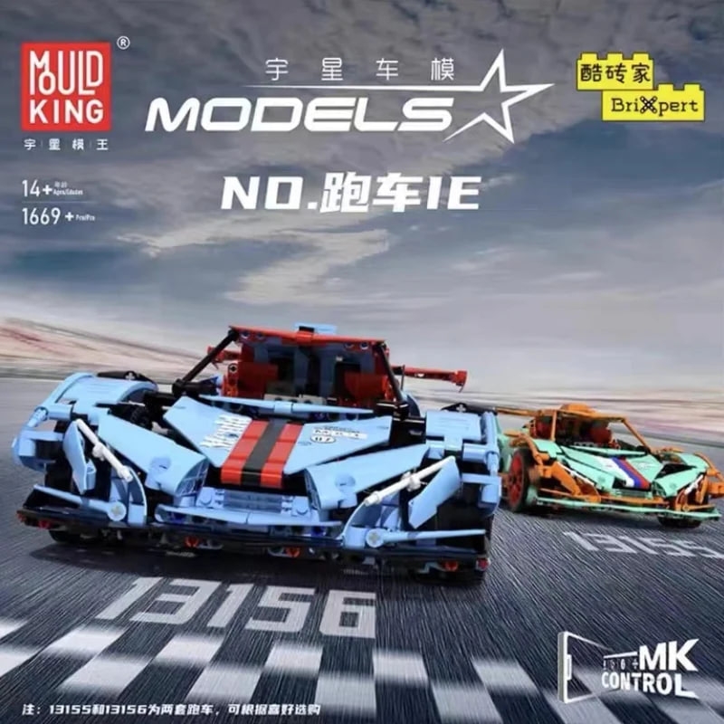Mould King 13155 13156 RC Sport Cars 12 - CADA Block
