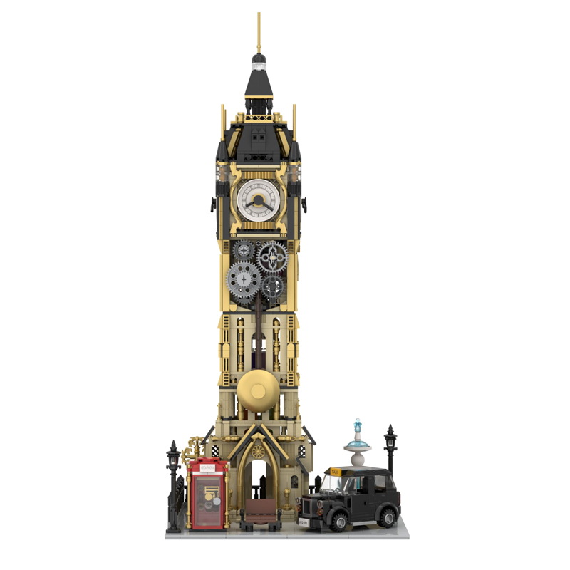 Pantasy 85008 Steampunk Clock Tower 3 - CADA Block