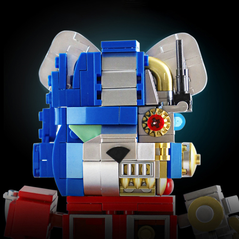 Wangao 288001 Optimus Prime Semi Mechanical Bear Brick 3 - CADA Block
