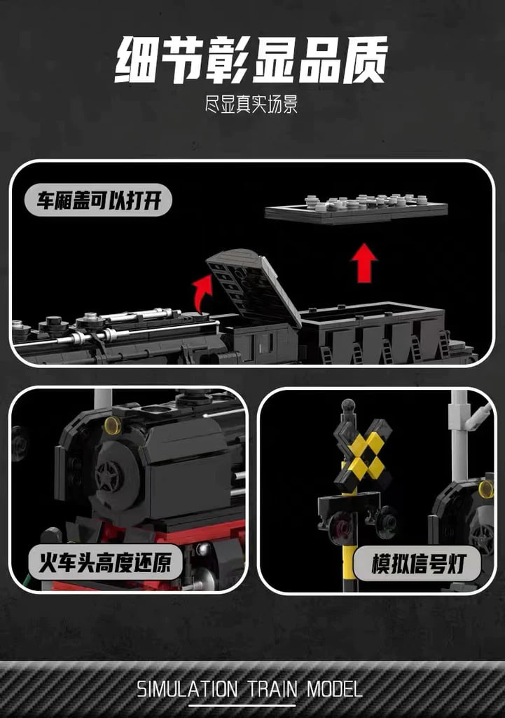 DK 80016 BR01 Simulation Train Model 2 - CADA Block