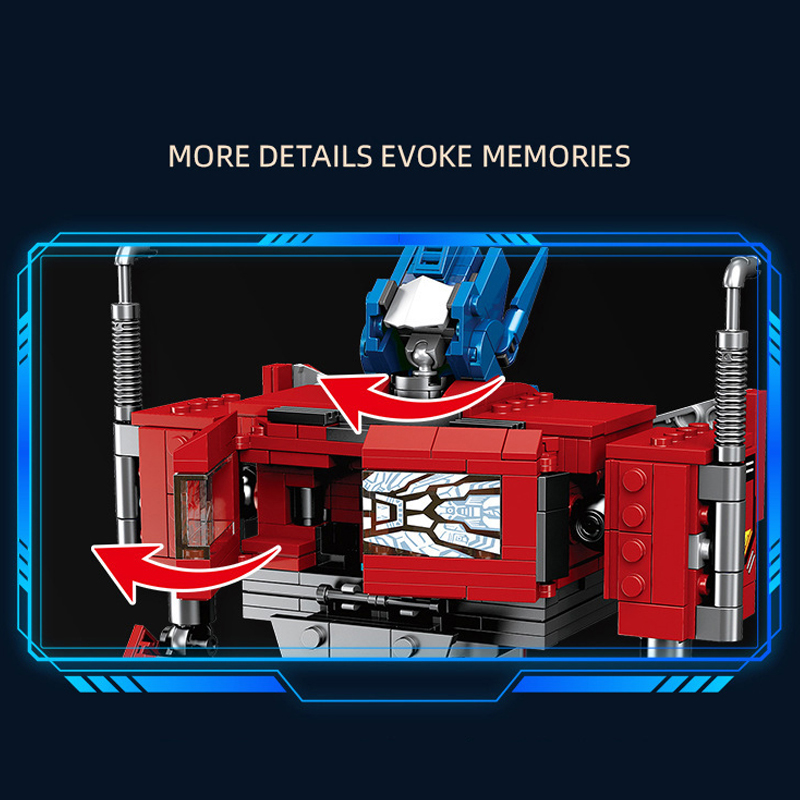 JIESTAR JJ9022 Transform Robot Optimus Prime 2IN1 5 - CADA Block