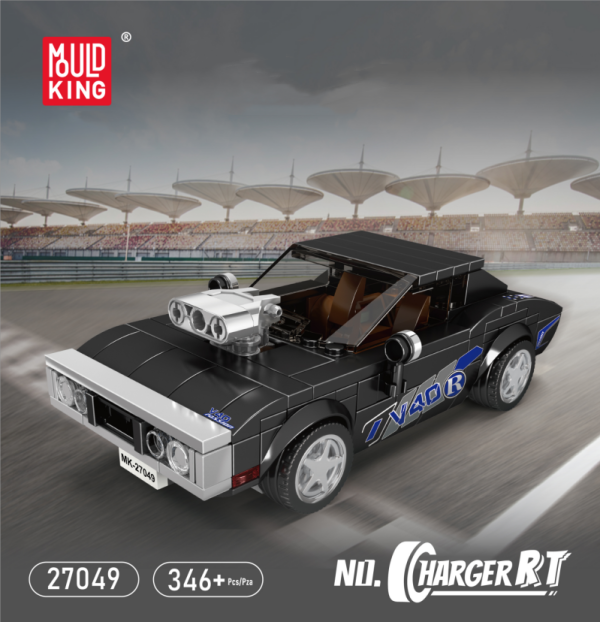 Mould King 27049 Charger RT Speed Champions Racers Car 1 - CADA Block