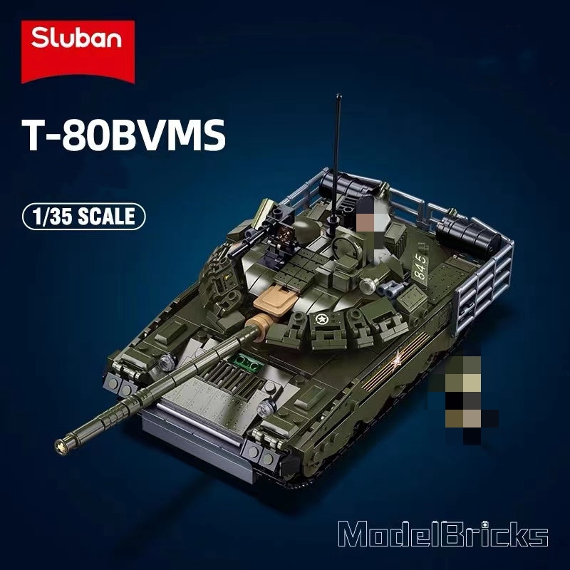 SLUBAN M38 B1178 T 80BVMS Tank 1 - CADA Block