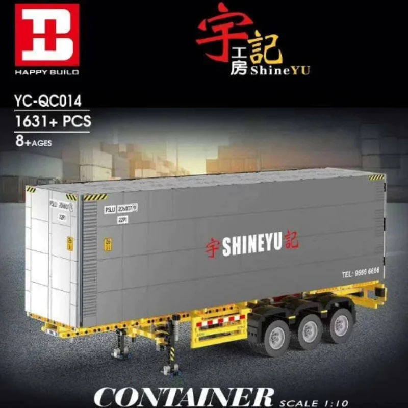 XINYU YC QC014 ShineYU Container 9 - CADA Block